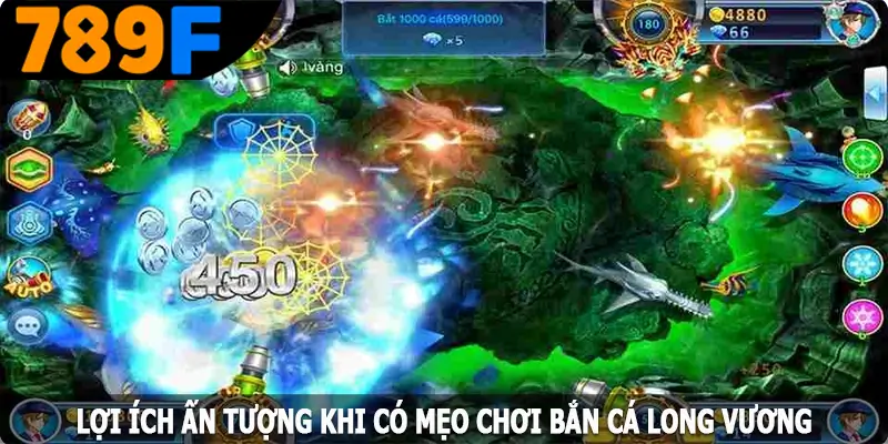 Lợi ích ấn tượng khi có mẹo chơi bắn cá long vương